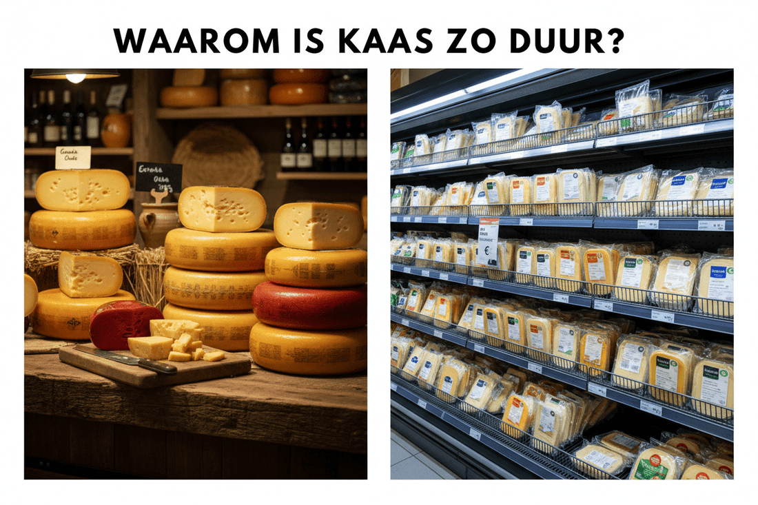 Waarom is de ene kaas duurder dan de andere? (Dit bepaalt de prijs van kaas) - Wimcheese
